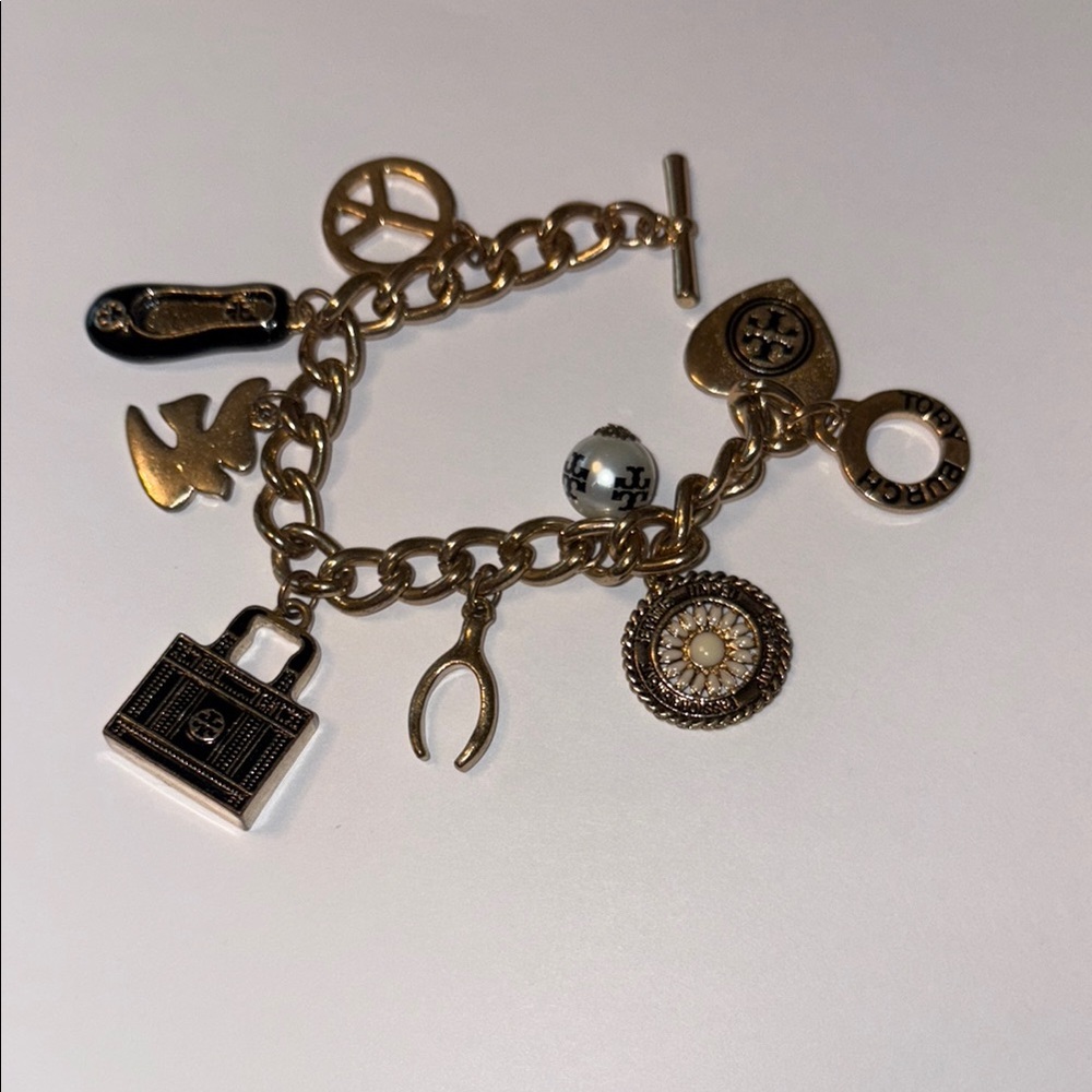 Tory Burch charm bracelet